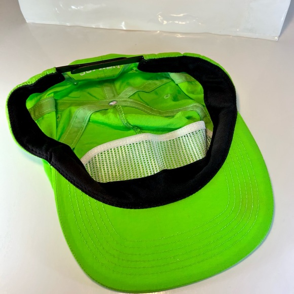 Supreme Lime hat - Nylon 5 Panel - Picture 7 of 8